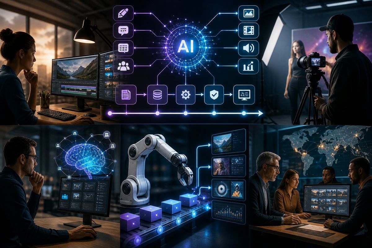 AI content creation tools in 2026 shift from generators to governed workflows