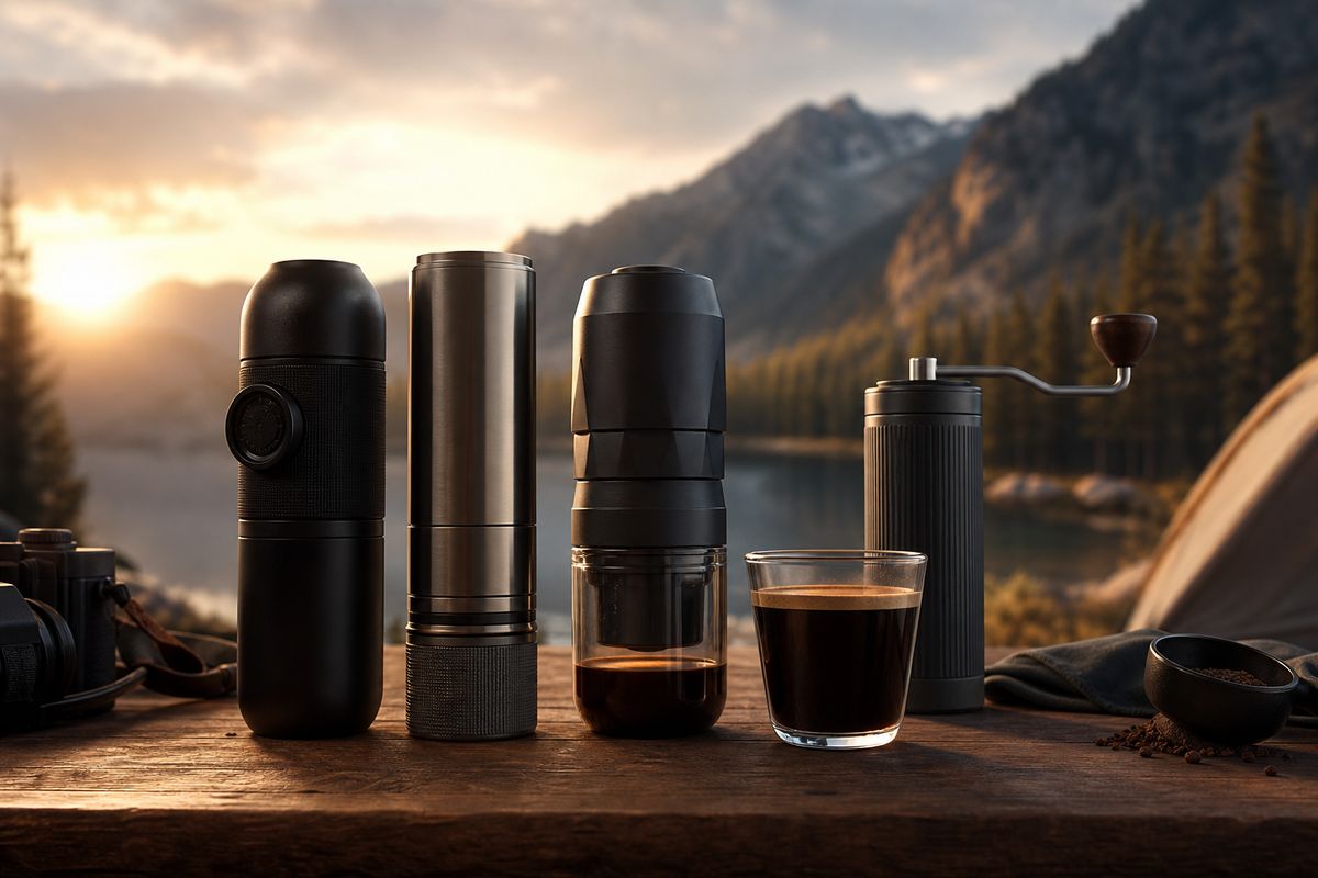 Best Portable Coffee Makers for Travel, Camping and Tiny Counters