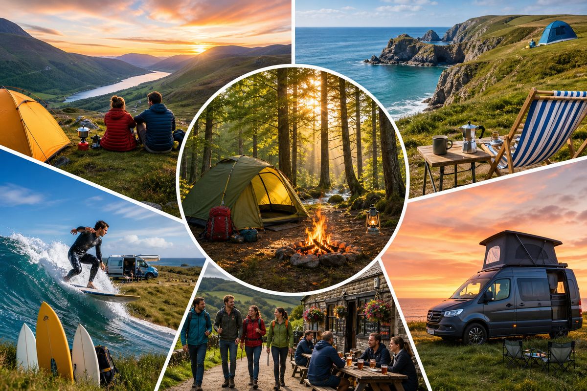 Britain's Best Campsites: From Wild Woodlands to Seaside Spots