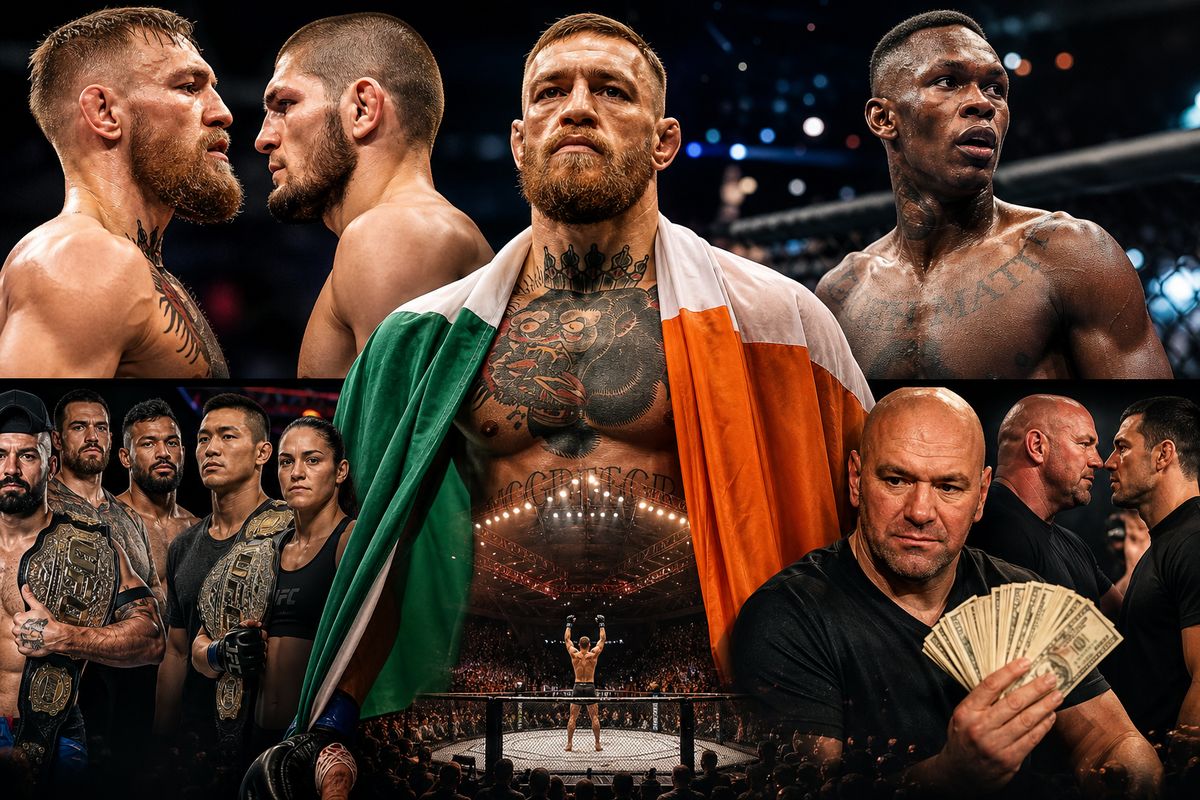 Conor McGregor Returns at UFC 329: Record Purse and Holloway Rematch