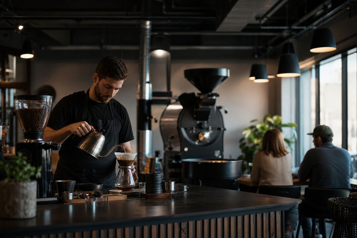 The Present State of Specialty Coffee: A New Roastery Cafe in Shawnee, Kansas Redefines the Basics