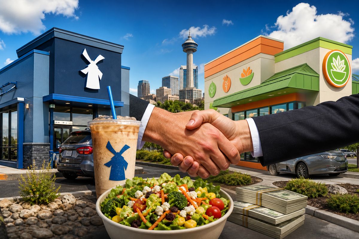Dutch Bros Acquisition: $105M Salad and Go Deal Reshapes Drive-Thru Coffee
