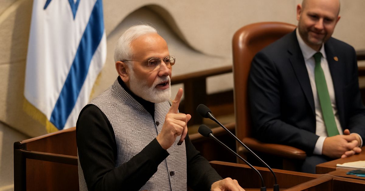 Modi's Knesset Address and the Deepening India-Israel Strategic Axis