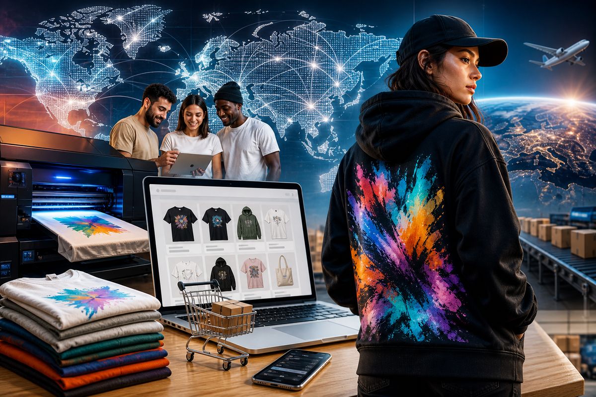 Print on demand in 2026: The new playbook for launching an online clothing store