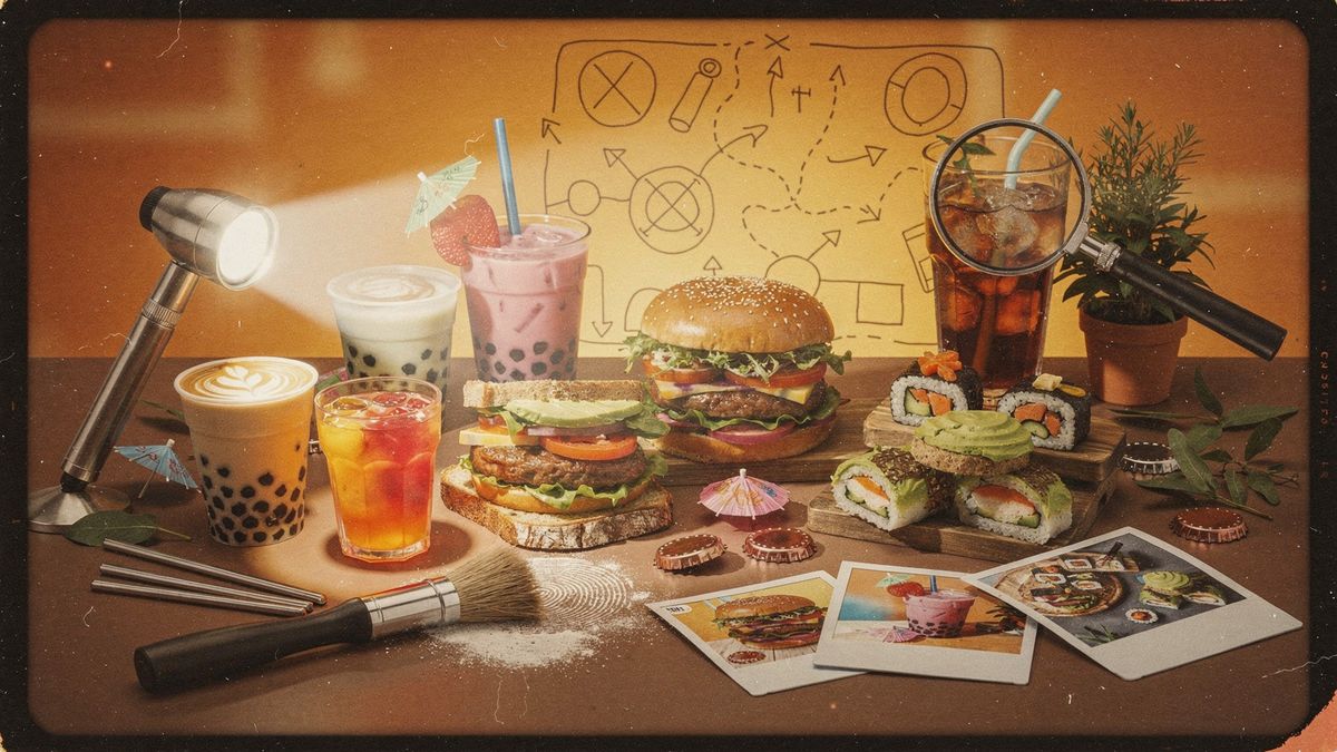 Food & Drink Trends Scavenger Hunt Tasks - 27 June 2026