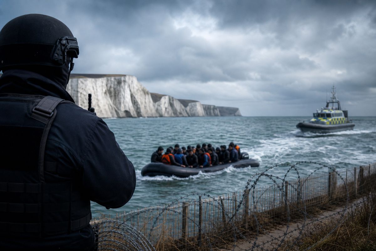 Sharp Fall in Channel Crossings and EU Border Detections: Enforcement Expands Globally