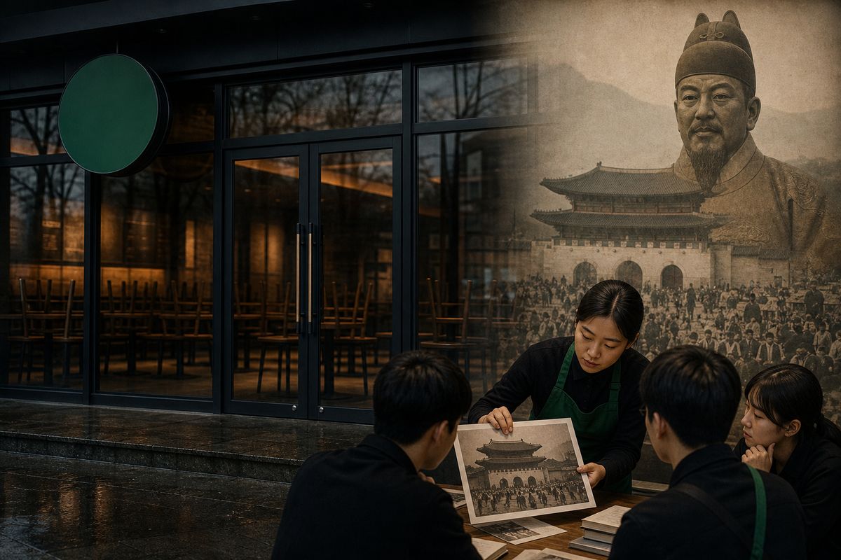 Starbucks Korea to Close All Stores for a History Lesson After Bungled Promotion