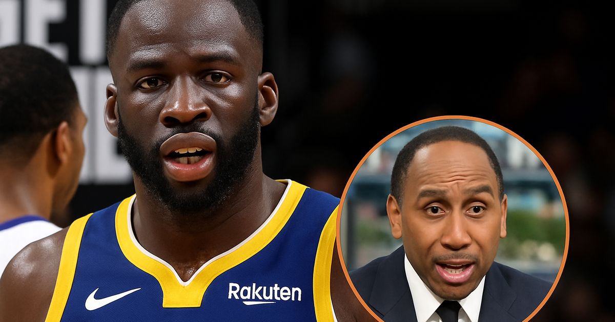 Stephen A. Smith Clashes with Draymond Green Over Luka Doncic Trade Defense