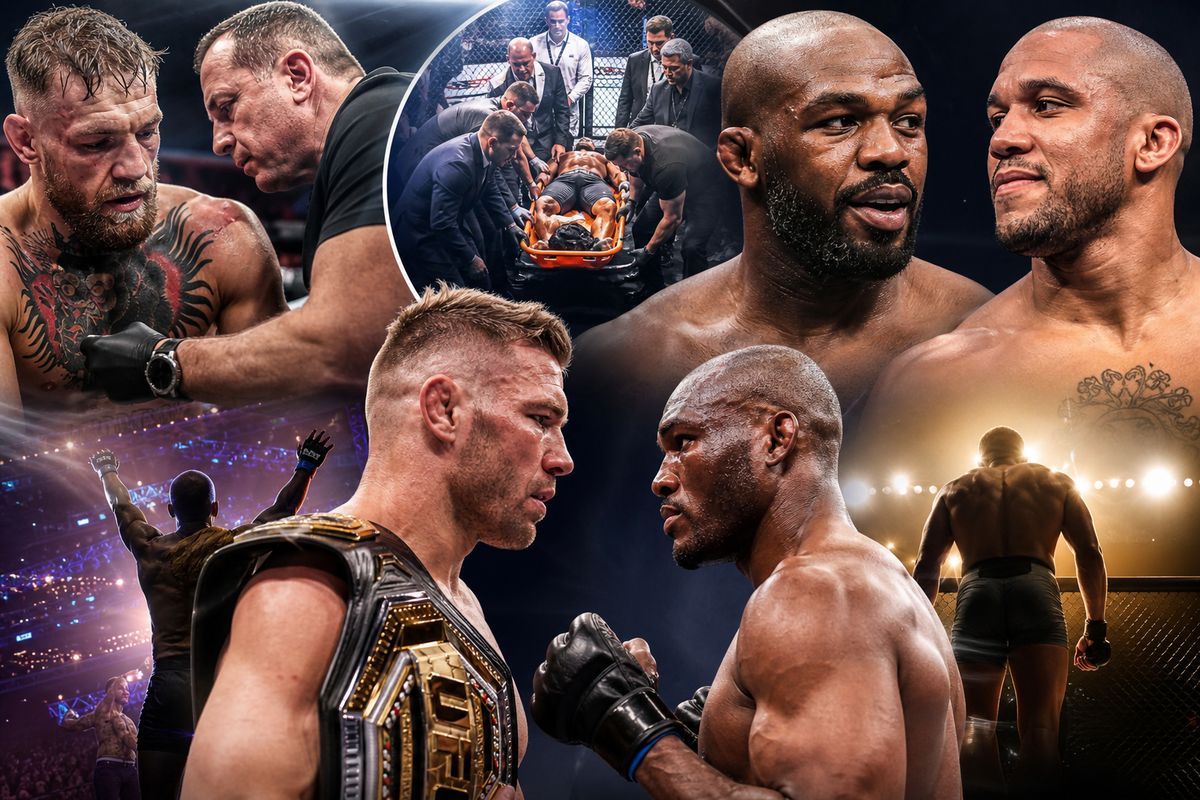 UFC 329 Fallout: McGregor Injury, Jones Admits Intimidation, Du Plessis vs Usman