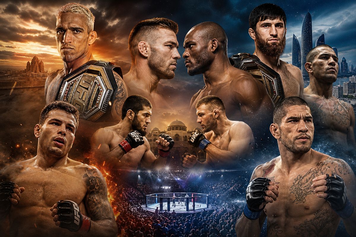 UFC title picture shifts as Oliveira defends BMF, Du Plessis dominates and Pereira warns Costa