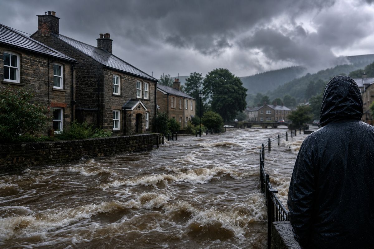 UK Flood Warnings Top 90 as Heatwave Gives Way to Torrential Rain