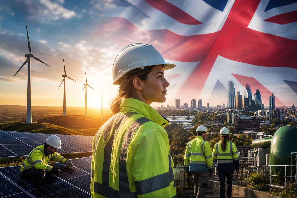 UK Net Zero Economy Breaks One Million Jobs and £105 Billion Barrier