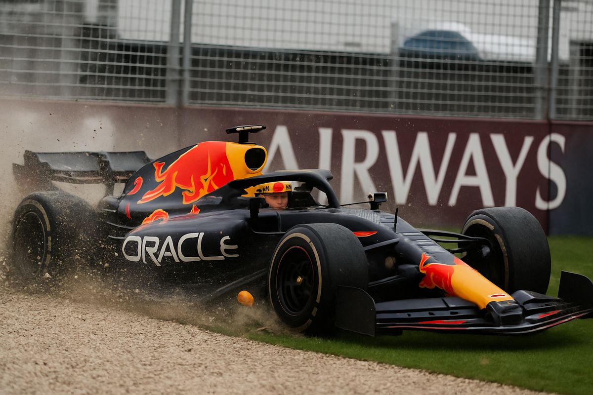 Verstappen's Australian GP Qualifying Crash: A Shock to F1's System